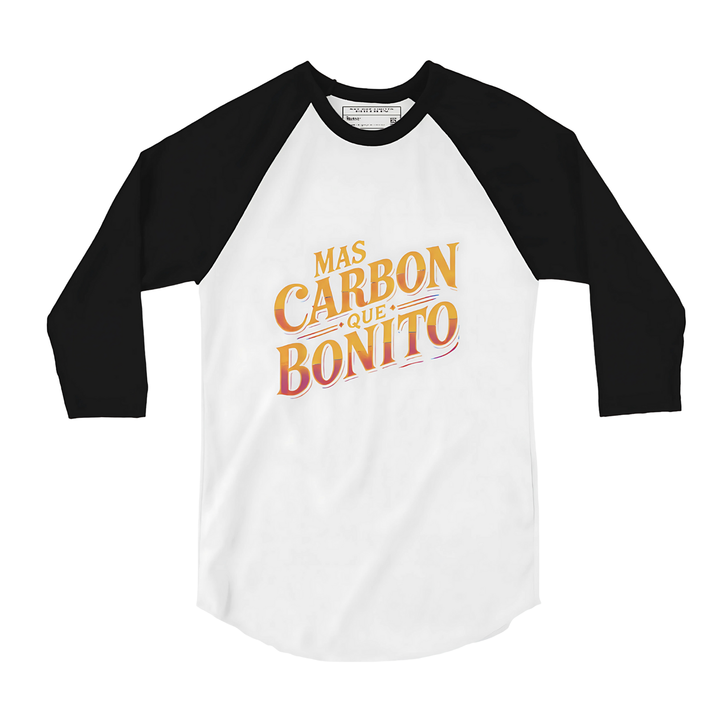 Mas Carbon Que Bonito 3/4 Tee